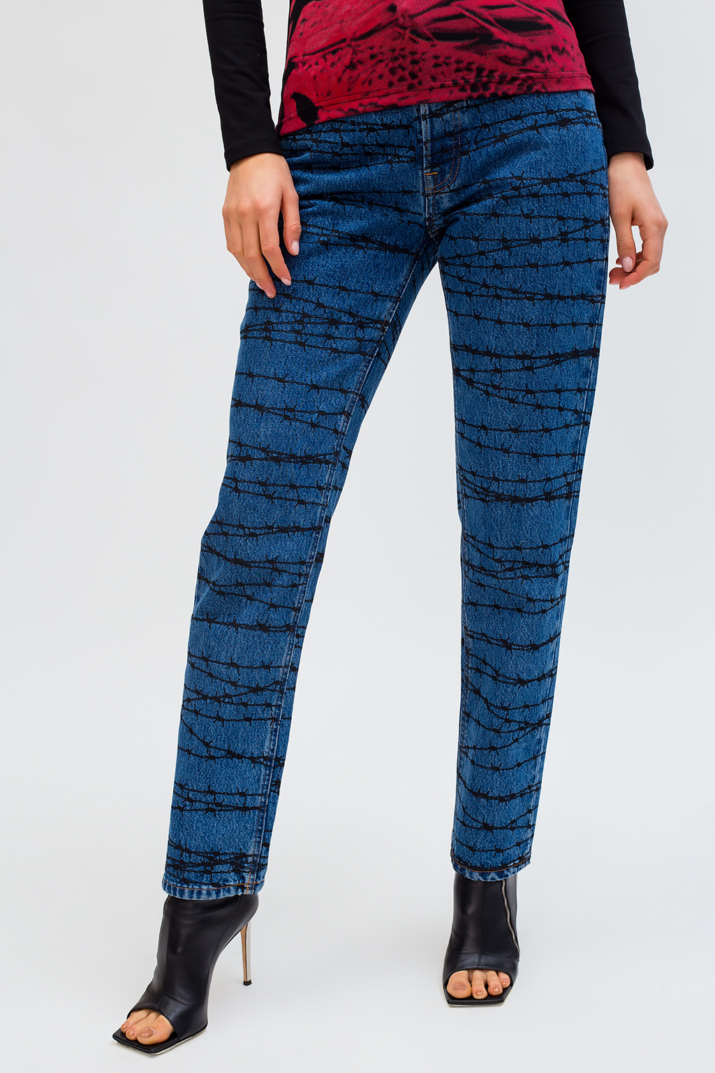 VETEMENTS Printed jeans